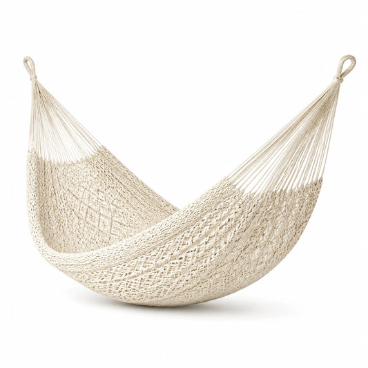 Amaca in cotone beige 200x150 cm